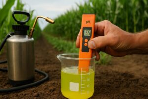 Read more about the article Importancia del pH y la dureza del agua en la efectividad de los agroquímicos